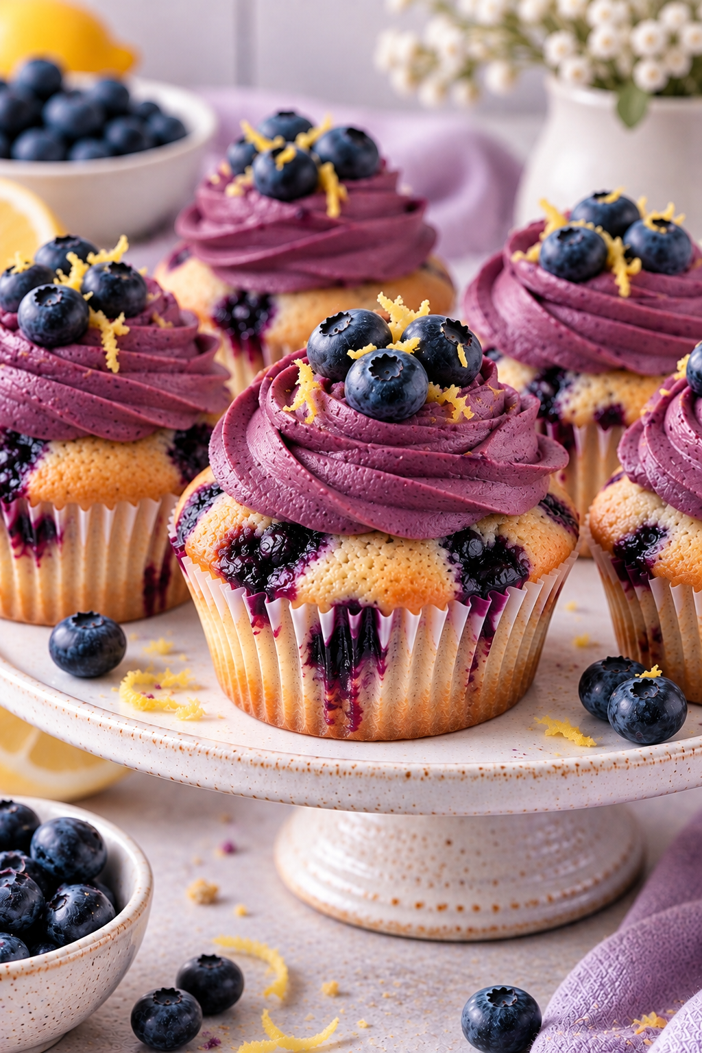 Blaubeer-Muffins & Cupcakes
